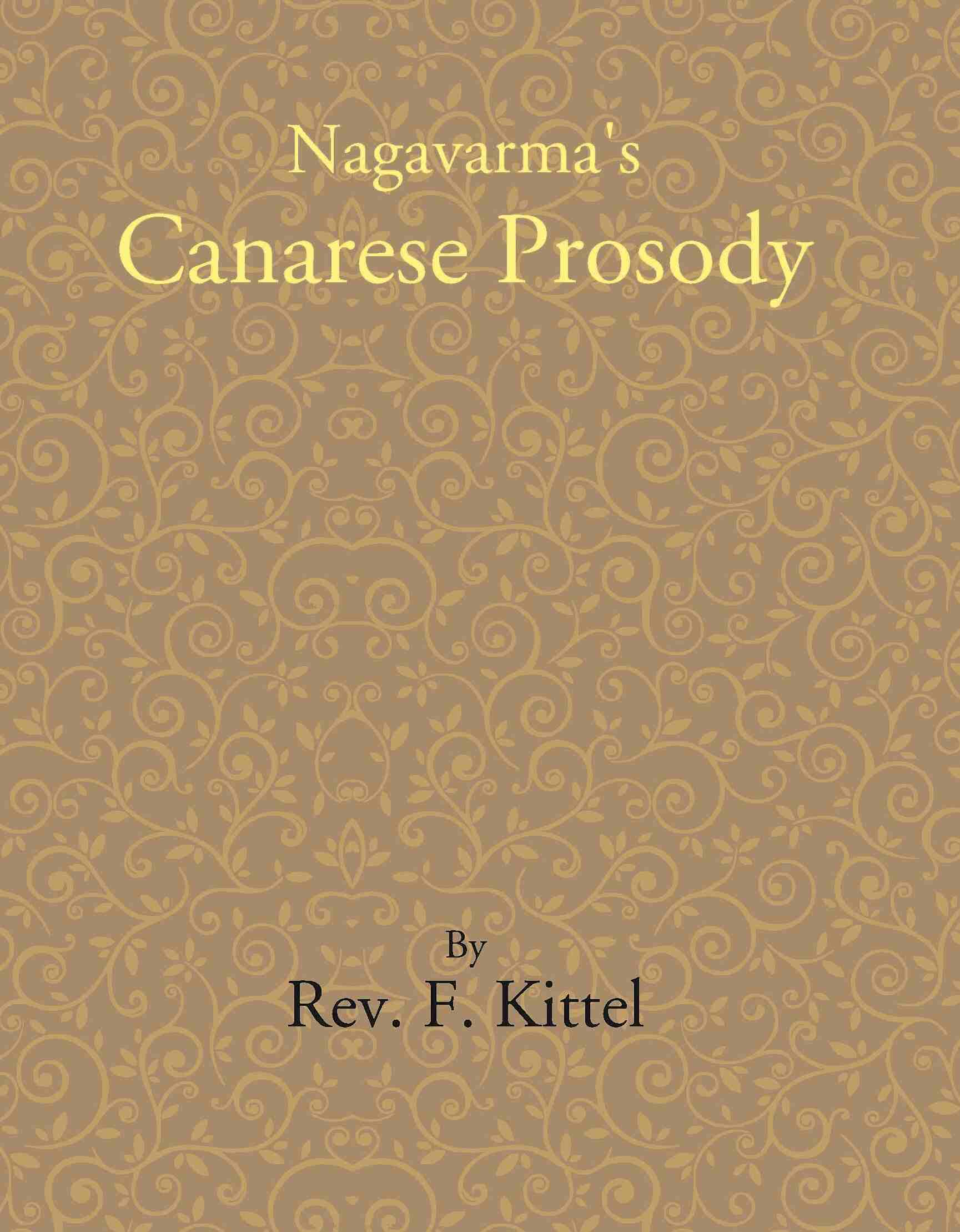 Nagavarma's Canarese Prosody - Gyan Books - Swadesiicart