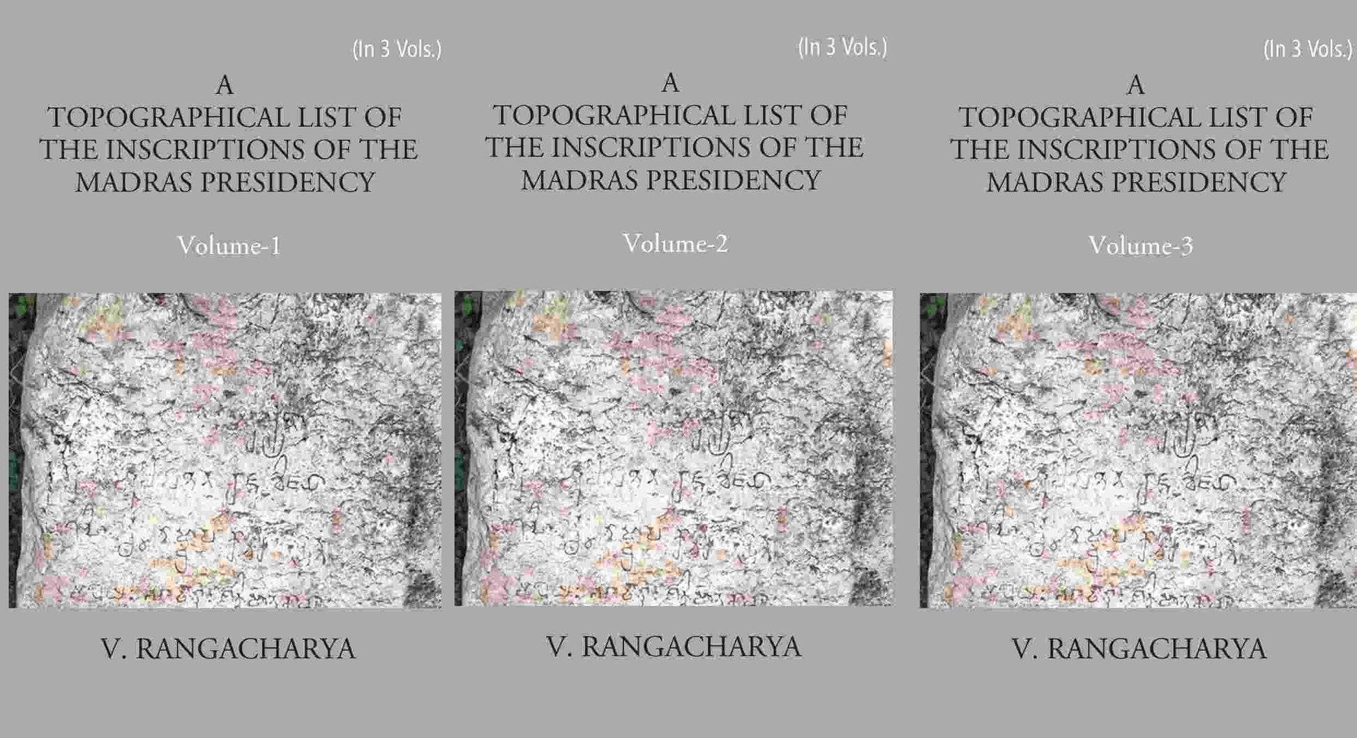 A Topographical List Of The Inscriptions Of The Madras Presidency 3 Vols. Set - Gyan Books - Swadesiicart