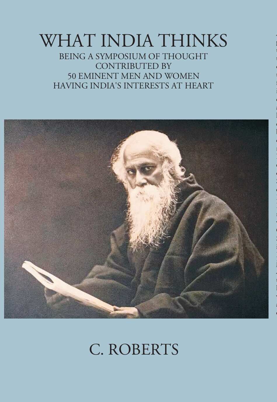 What India Thinks: Being A Symposium Of Thought, Contributed In 1939, By 50 Eminent Women And Men Having India’S Interests At Heart - Gyan Books - Swadesiicart
