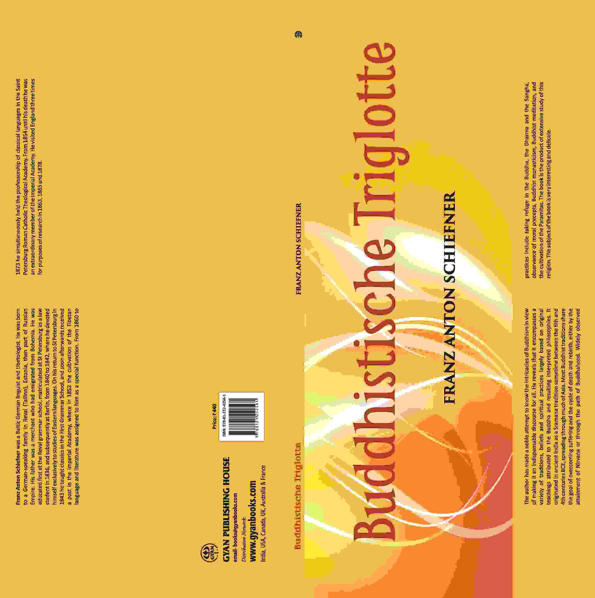 Buddhistische Triglotte D. H. Sanskrit - Tibetisch - Mongolisches Worterverzeichniss - Gyan Books - Swadesiicart