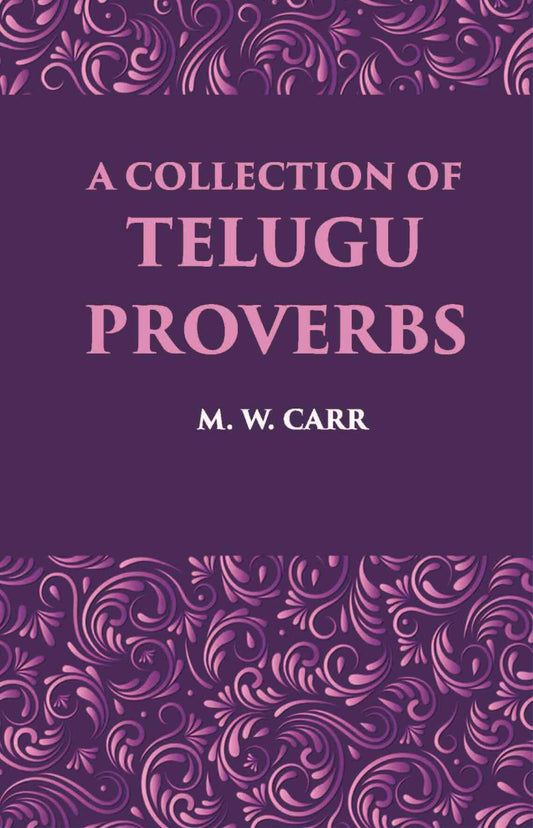 A Collection Of Telugu Proverbs - Gyan Books - Swadesiicart