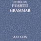 Notes On Pushtu Grammar - Gyan Books - Swadesiicart