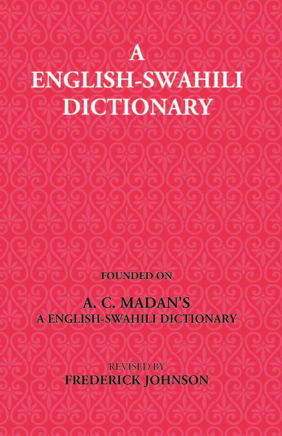A English-Swahili Dictionary - Gyan Books - Swadesiicart