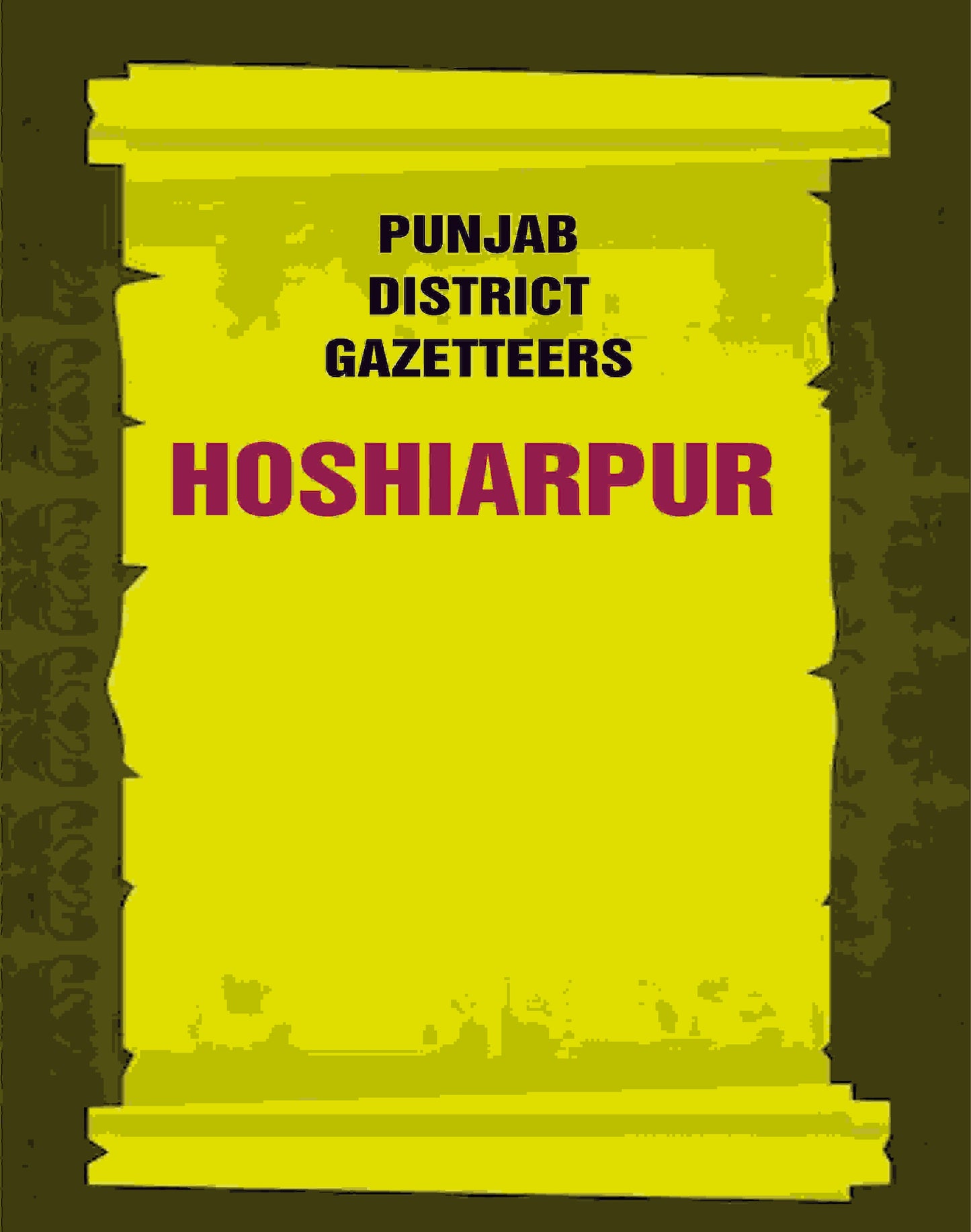 Punjab District Gazetteers: Hoshiarpur 12th - Gyan Books - Swadesiicart
