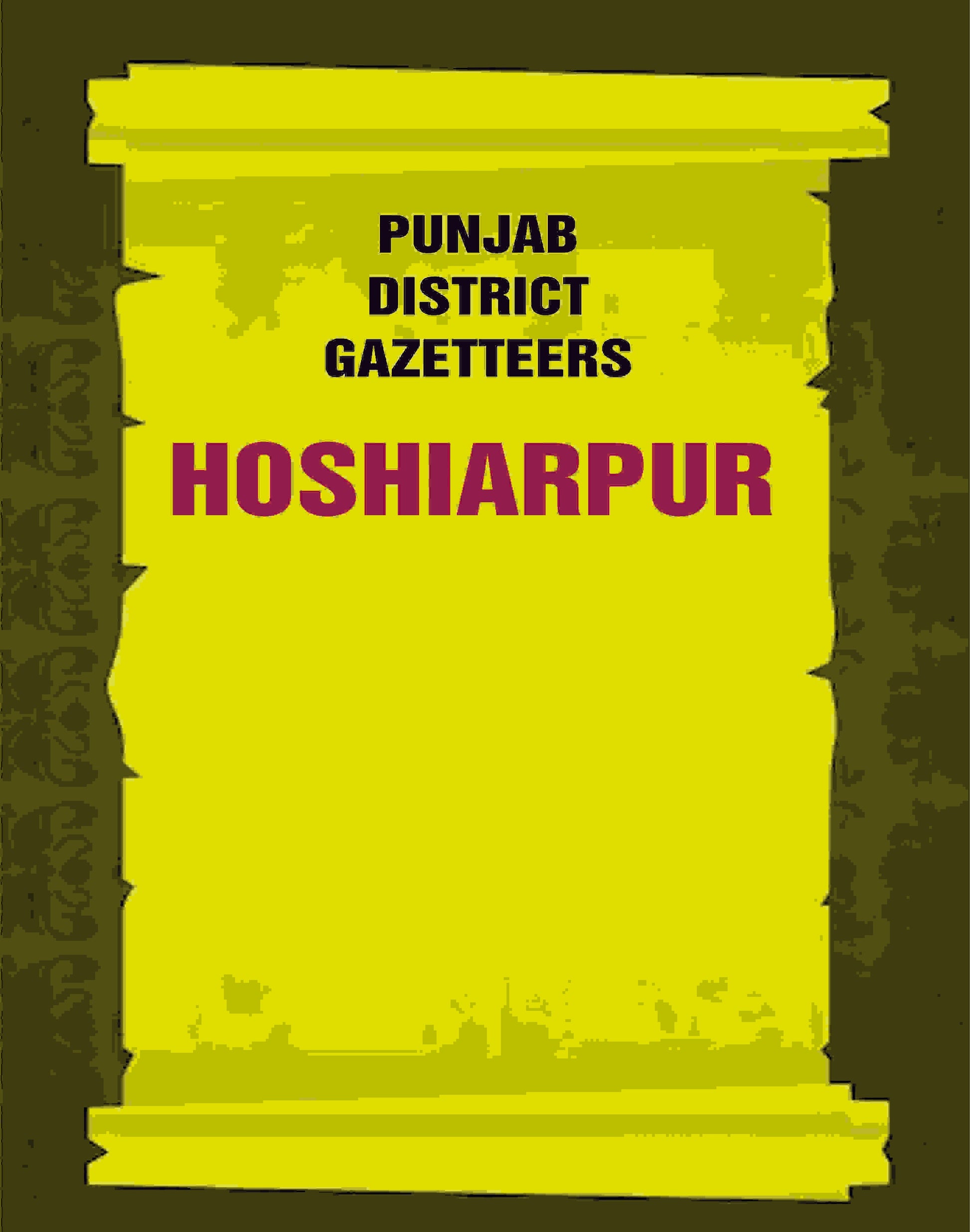 Punjab District Gazetteers: Hoshiarpur 12th - Gyan Books - Swadesiicart