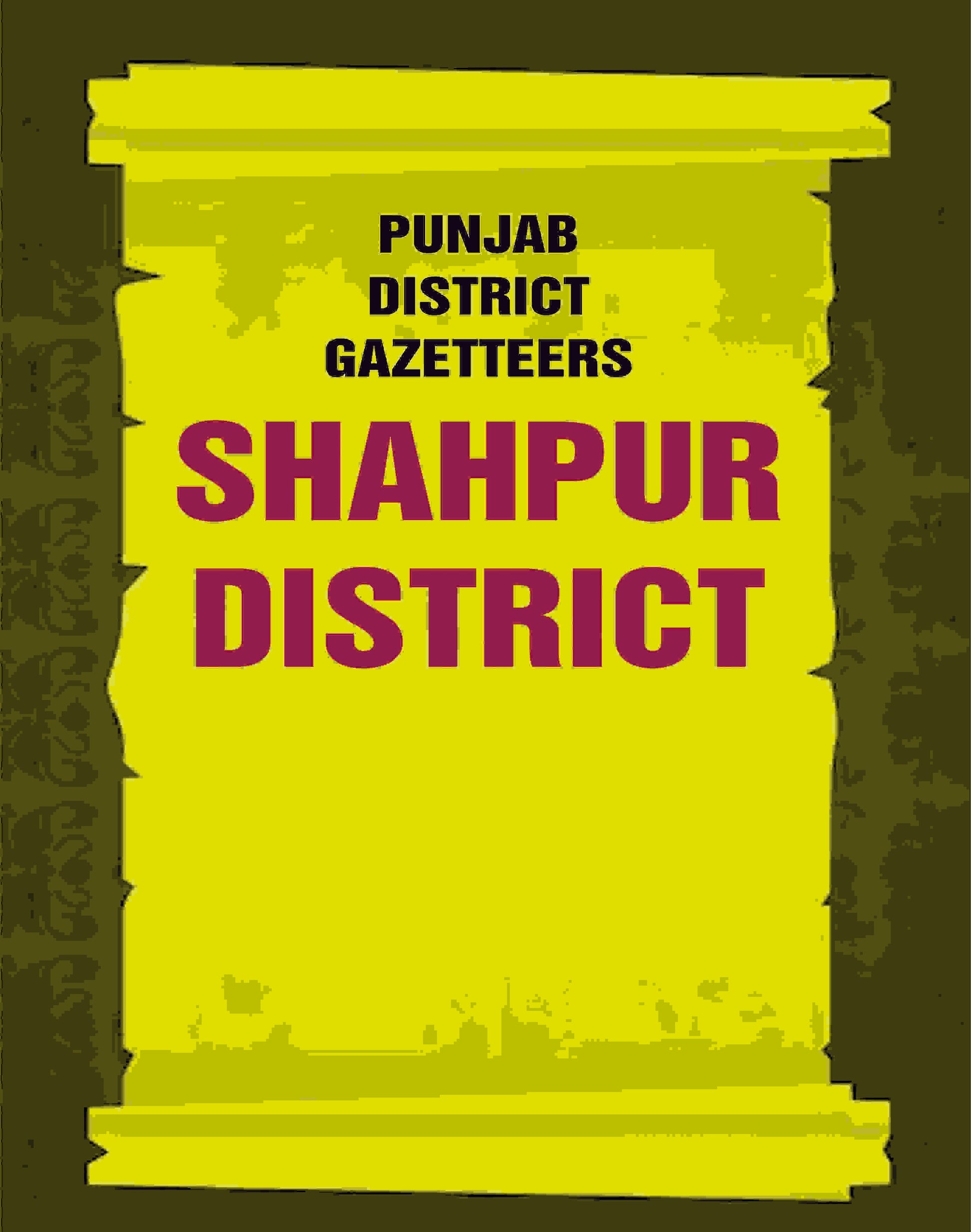 Punjab District Gazetteers: Shahpur District 28th - Gyan Books - Swadesiicart