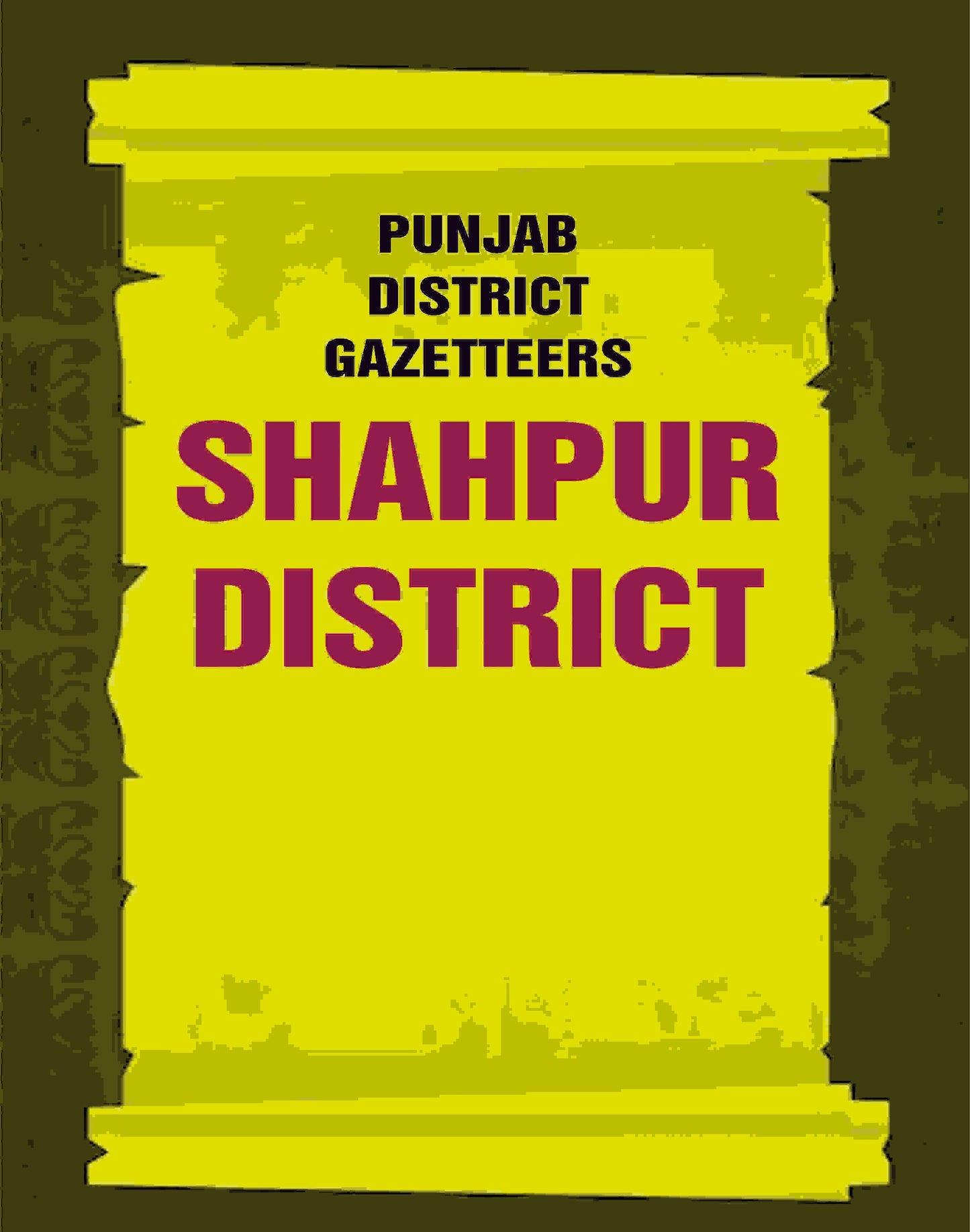 Punjab District Gazetteers: Shahpur District 28th - Gyan Books - Swadesiicart
