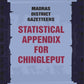 Madras District Gazetteers: Statistical Appendix For Chingleput 4th - Gyan Books - Swadesiicart
