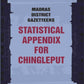 Madras District Gazetteers: Statistical Appendix For Chingleput 4th - Gyan Books - Swadesiicart