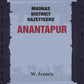 Madras District Gazetteers: Anantapur 1st - Gyan Books - Swadesiicart