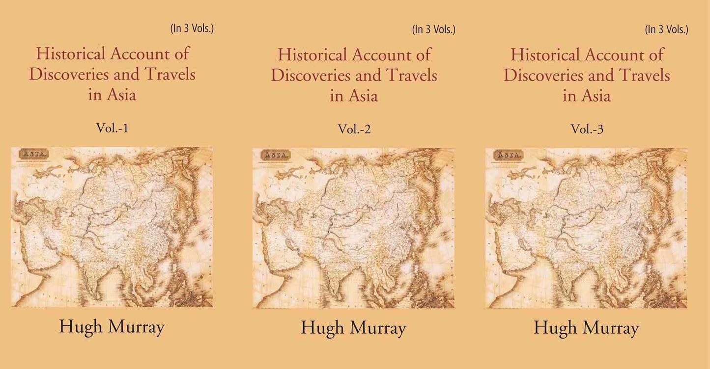Historical Account of Discoveries and Travels in Asia 3 Vols. Set - Gyan Books - Swadesiicart