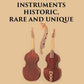 MUSICAL INSTRUMENTS HISTORIC, RARE AND UNIQUE - Gyan Books - Swadesiicart