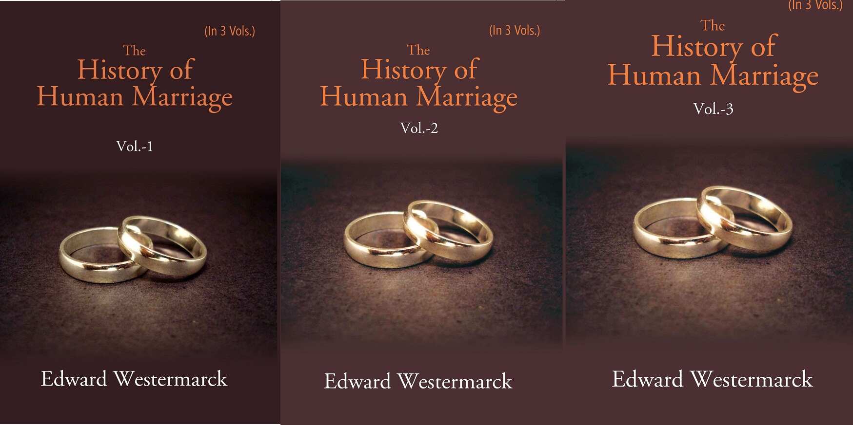 The History of Human Marriage Volume 1st - Gyan Books - Swadesiicart