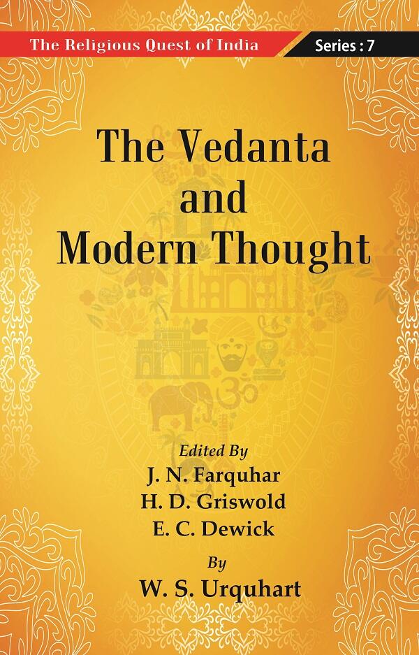 The Religious Quest of India : The Vedanta and Modern Thought Series : 7 - Gyan Books - Swadesiicart