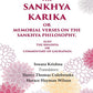 The Sankhya Karika or Memorial Verses on the Sankhya Philosophy: Also the Bhashya or Commentary of Gaurapada - Gyan Books - Swadesiicart