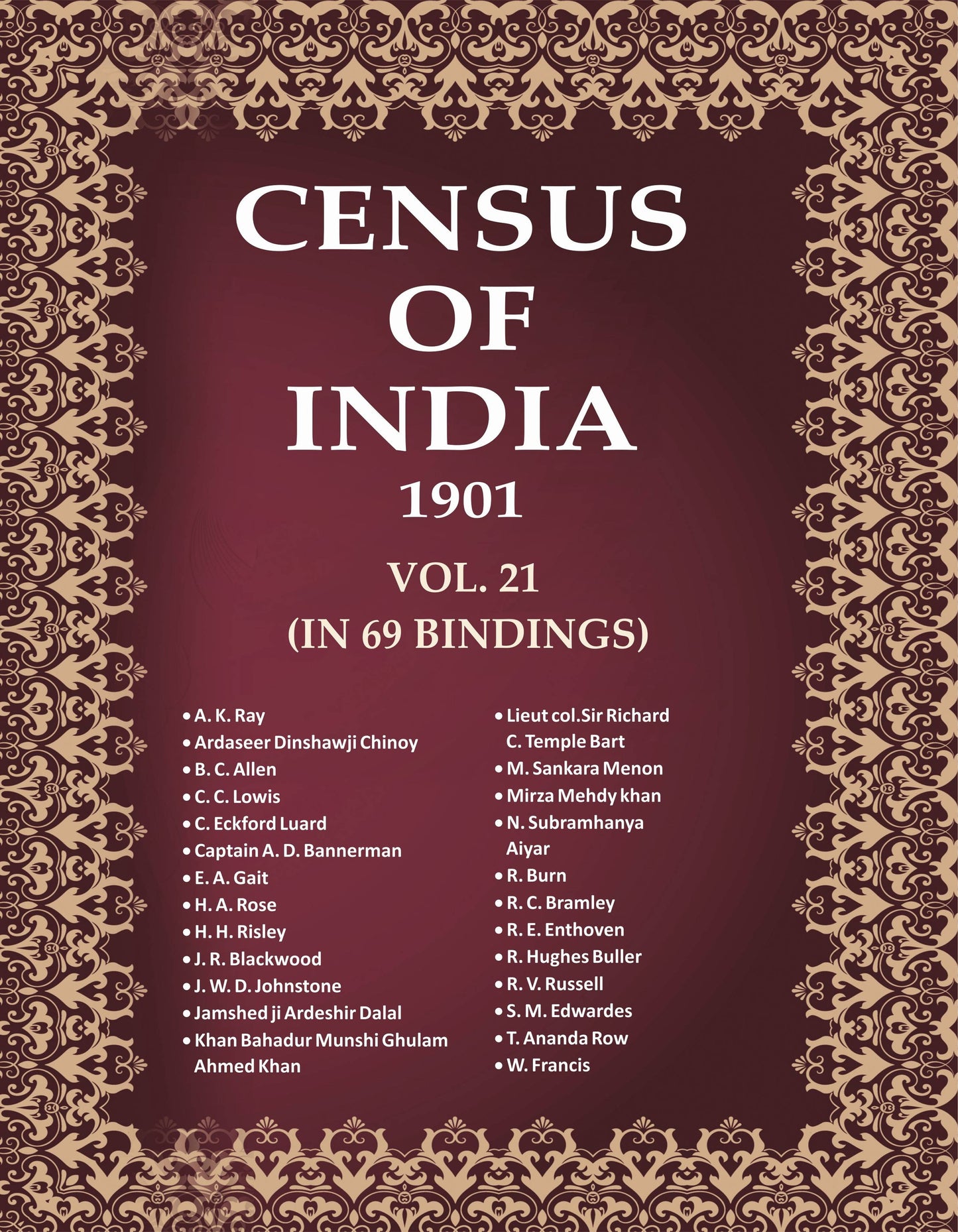 Census of India 1901 21 Vols. In 65 Bindings - Gyan Books - Swadesiicart