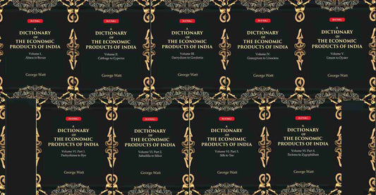 A Dictionary of the Economic Products of India 6 Vols. Set - Gyan Books - Swadesiicart