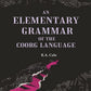 An Elementary Grammar of the Coorg Language - Gyan Books - Swadesiicart