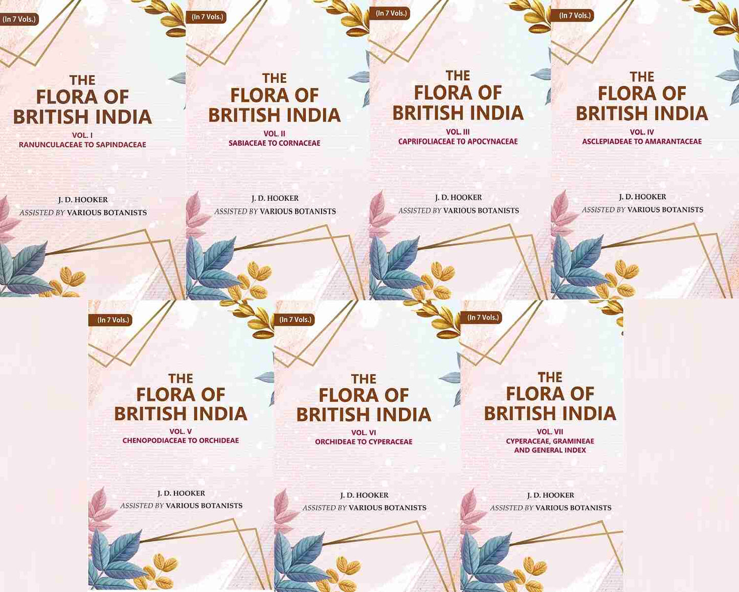 The Flora of British India 7 Vols. Set - Gyan Books - Swadesiicart