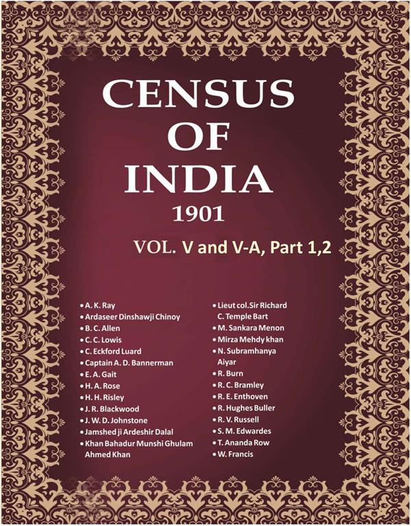 Census of India 1901: Baluchistan - Report & Imperial Tables Book 10 Vol. V and V-A, Part 1,2 - Gyan Books - Swadesiicart