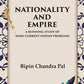 Nationality and Empire A Running Study of Some Current Indian Problems - Gyan Books - Swadesiicart