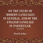 On the Study of Modern Languages in General, and of the English Language in Particular: An Essay - Gyan Books - Swadesiicart
