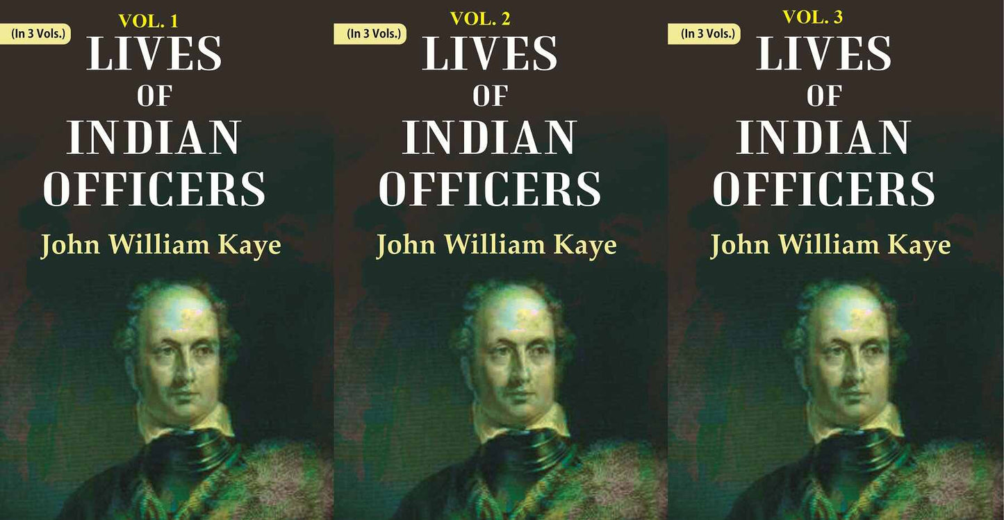 Lives of Indian Officers 3 Vols. Set - Gyan Books - Swadesiicart