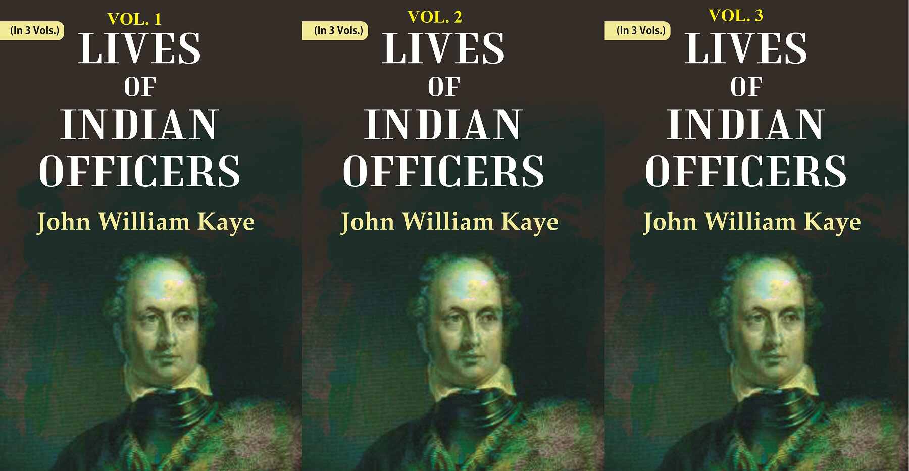 Lives of Indian Officers 3 Vols. Set - Gyan Books - Swadesiicart