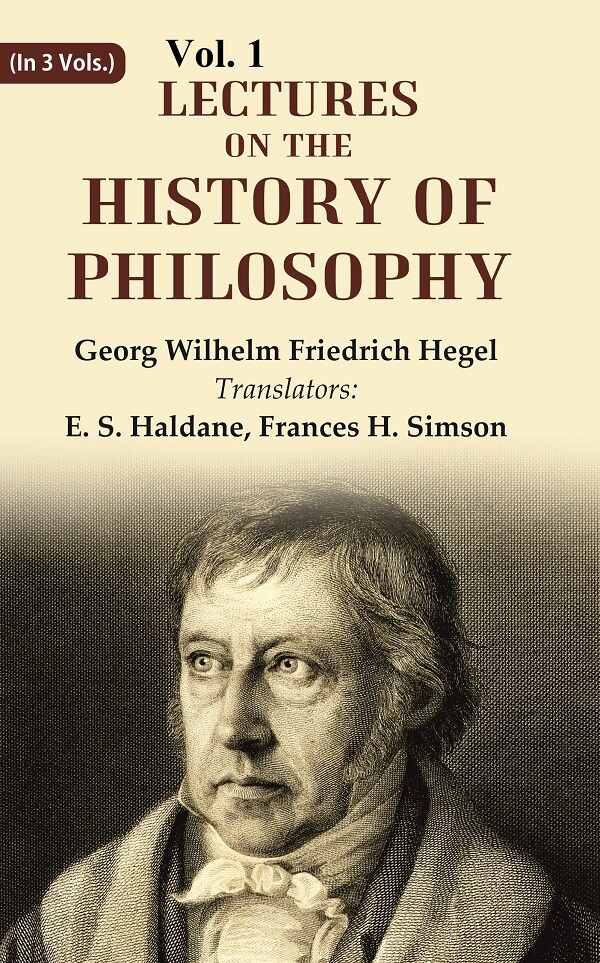 Lectures on the history of philosophy 1st - Gyan Books - Swadesiicart
