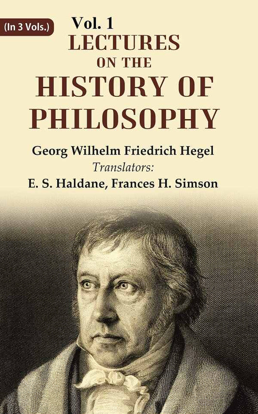 Lectures on the history of philosophy 1st - Gyan Books - Swadesiicart