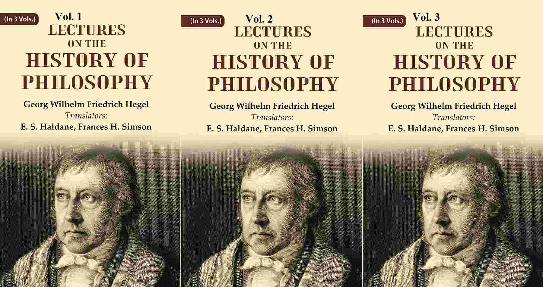 Lectures on the history of philosophy 3 Vols. Set - Gyan Books - Swadesiicart