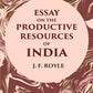Essay on the Productive Resources of India - Gyan Books - Swadesiicart