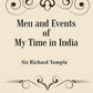 Men and Events of My Time in India - Gyan Books - Swadesiicart