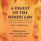 A Digest of the Hindu Law : of Inheritance Partition and Adoption Embodying the Replies of the Sastris Part-2 - Gyan Books