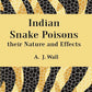 Indian Snake Poisons their Nature and Effects - Gyan Books - Swadesiicart