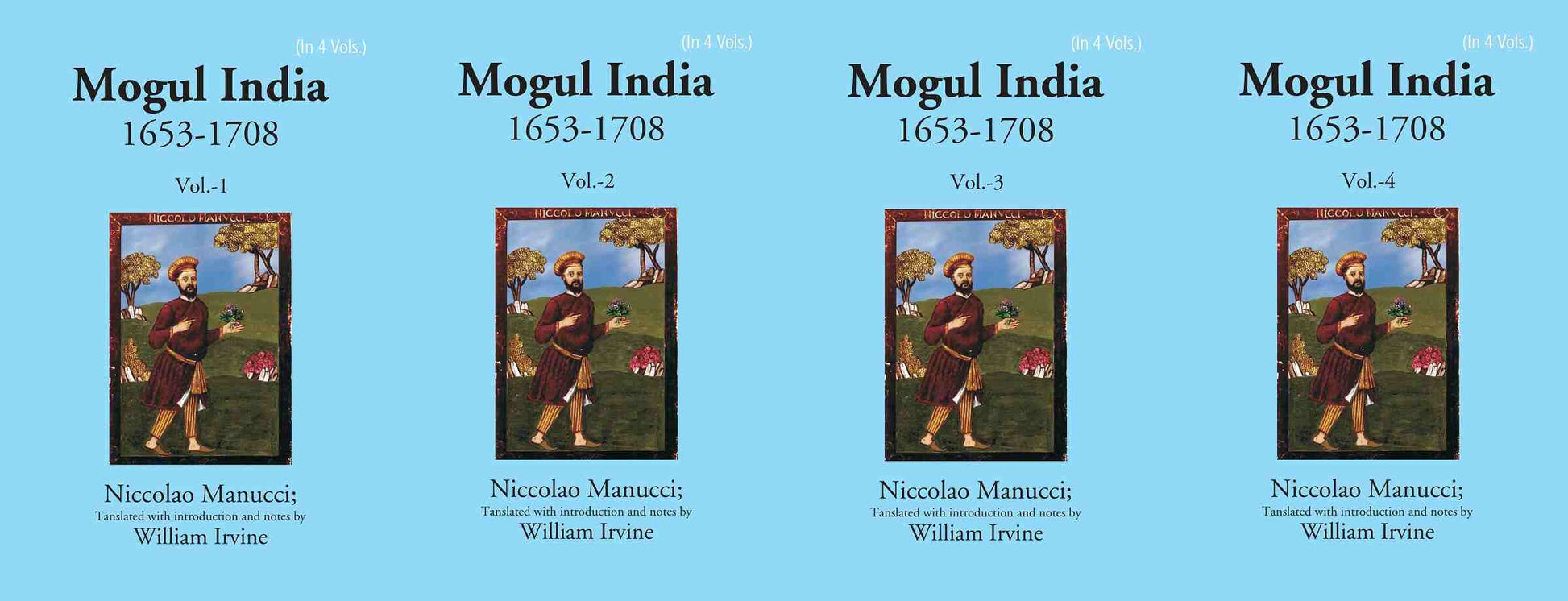 Mogul India 1653-1708 4 Vols. Set - Gyan Books - Swadesiicart