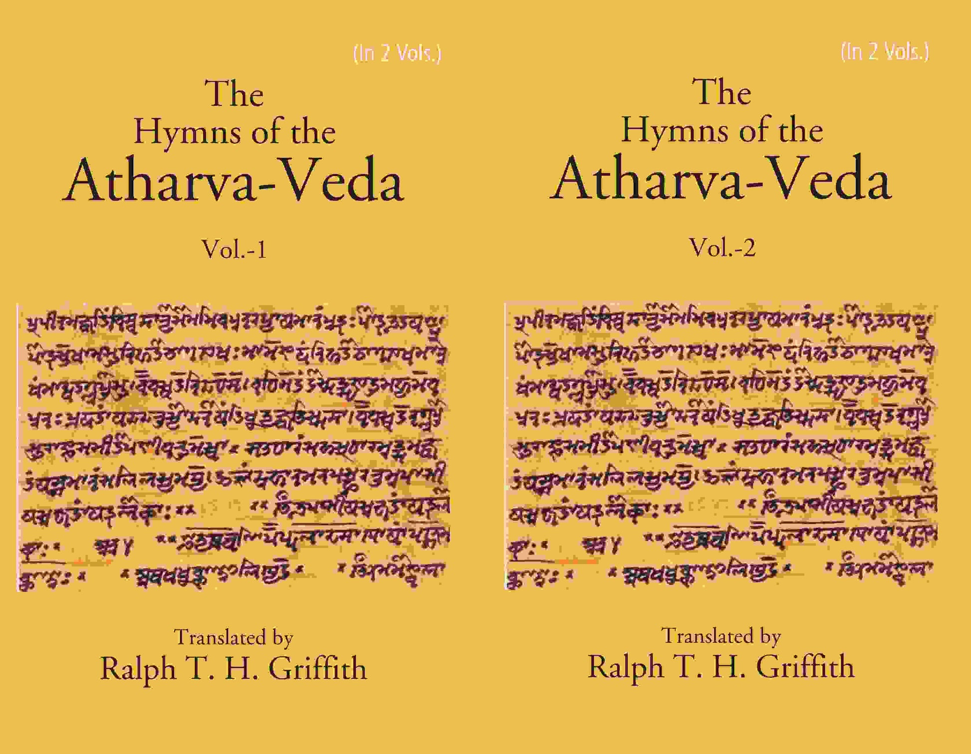 The Hymns of the Atharva-Veda 2 Vols. Set - Gyan Books - Swadesiicart