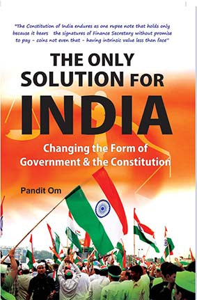 The Only Solution For India - Gyan Books - Swadesiicart