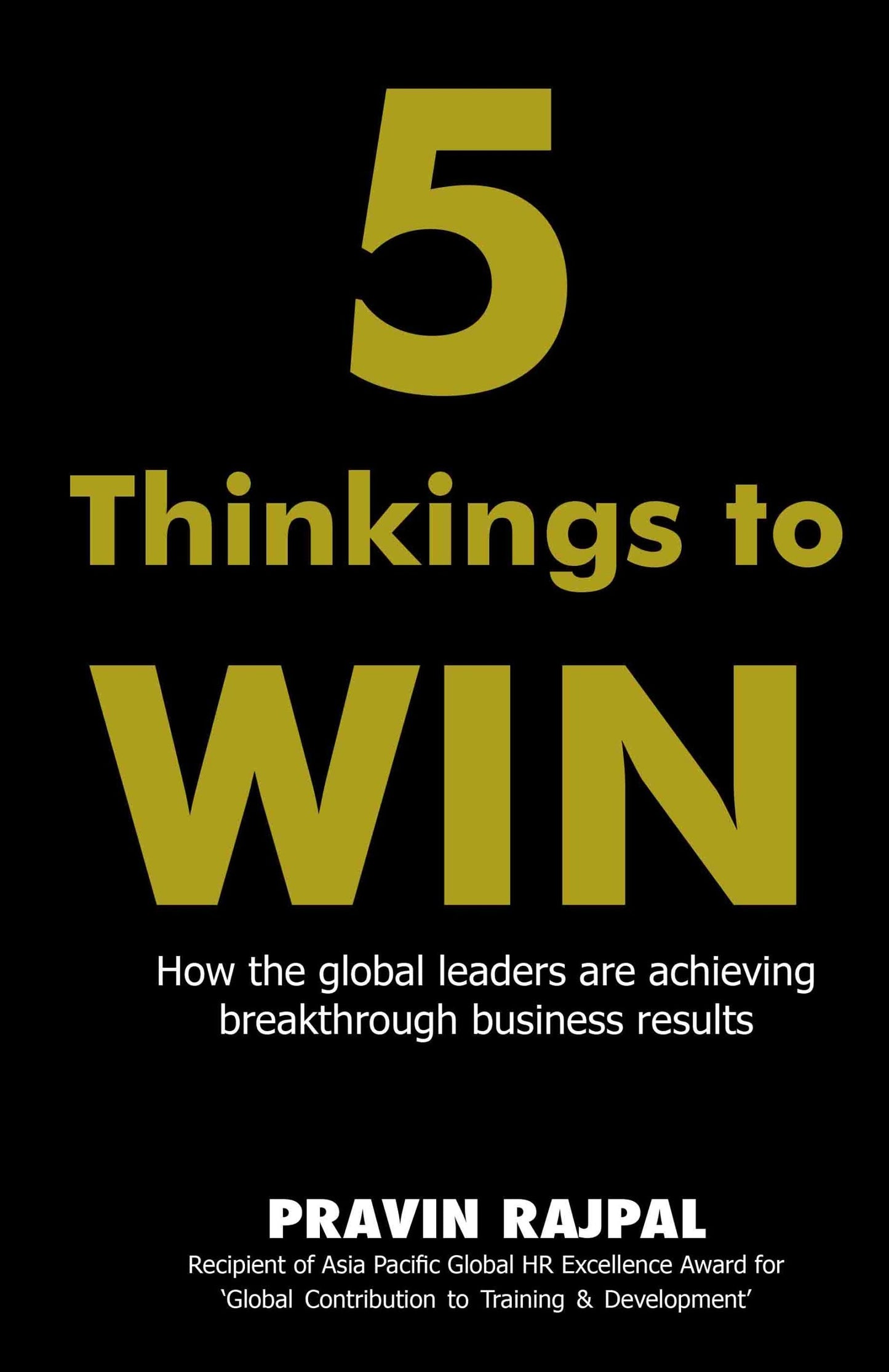 5 Thinkings to Win by Pravin Rajpal - Om Books - Swadesiicart