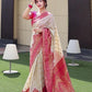 Kalini Ethnic Motifs Woven Design Zari Banarasi Saree | Swadesiicart