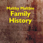 Maltby-Maltbie Family History - Gyan Books - Swadesiicart