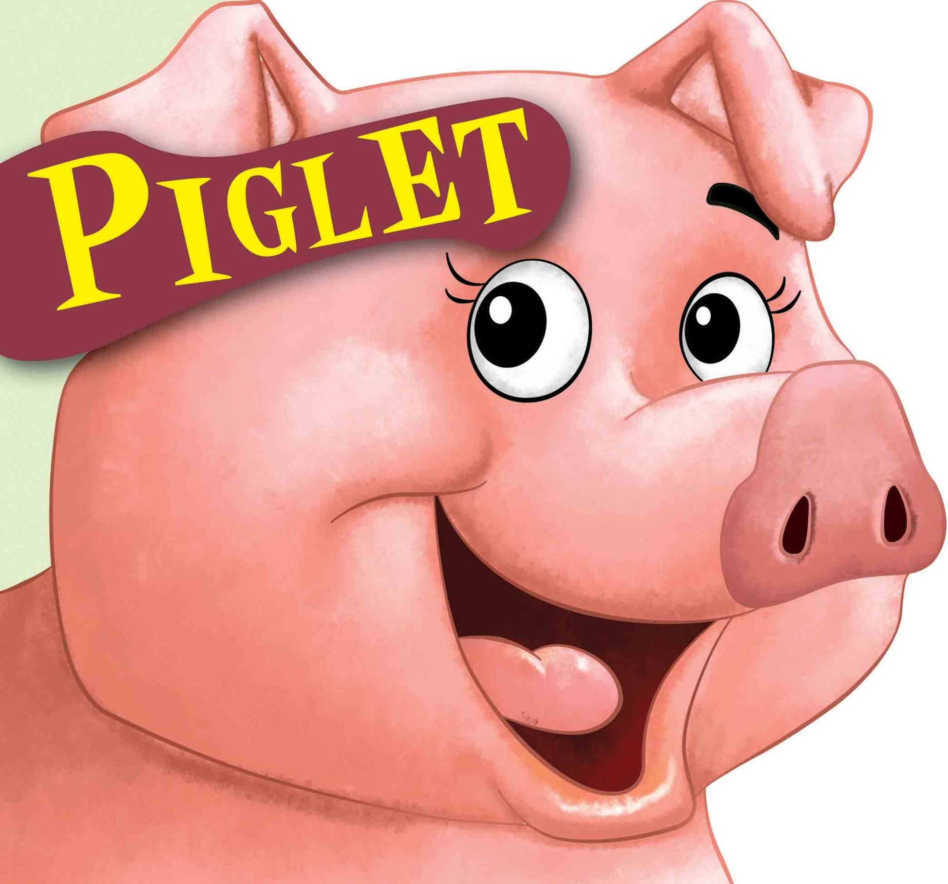 Piglet : Cutout Board Book - Om Books - Swadesiicart
