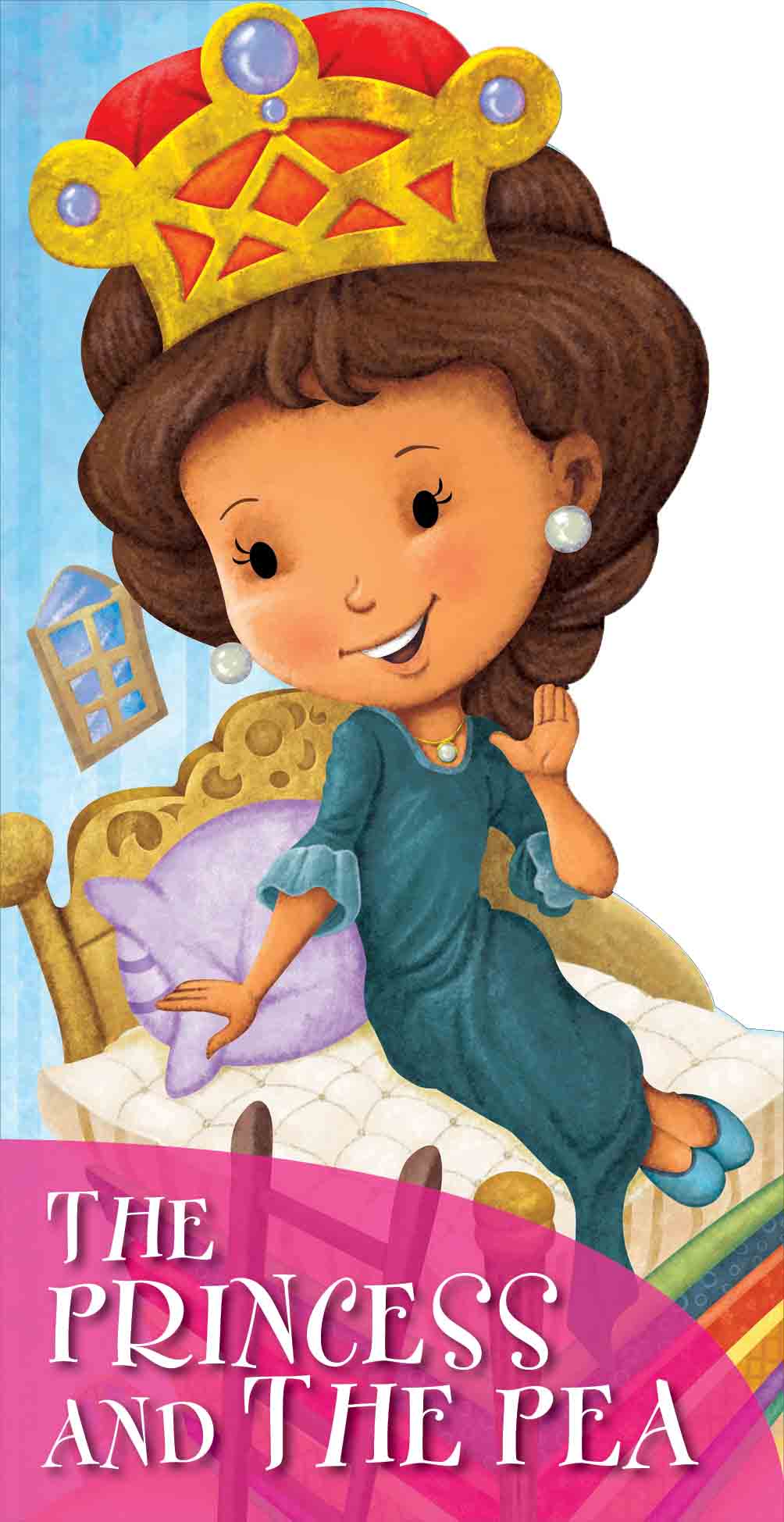 The Princess and the Pea : Cutout Story Books - Om Books - Swadesiicart