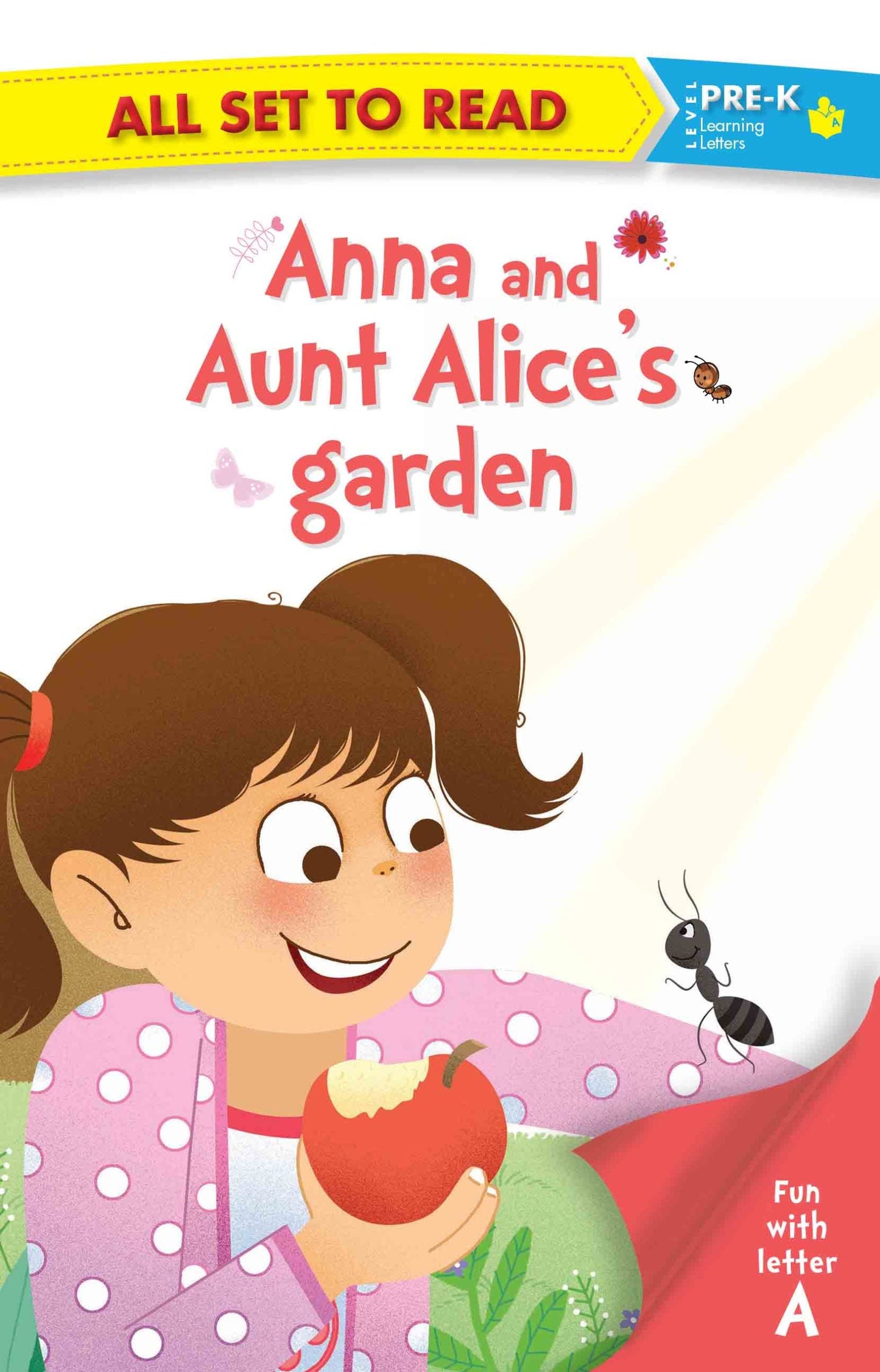 All Set to Read Fun with Letters Anna and Aunt Alices Garden - Om Books - Swadesiicart