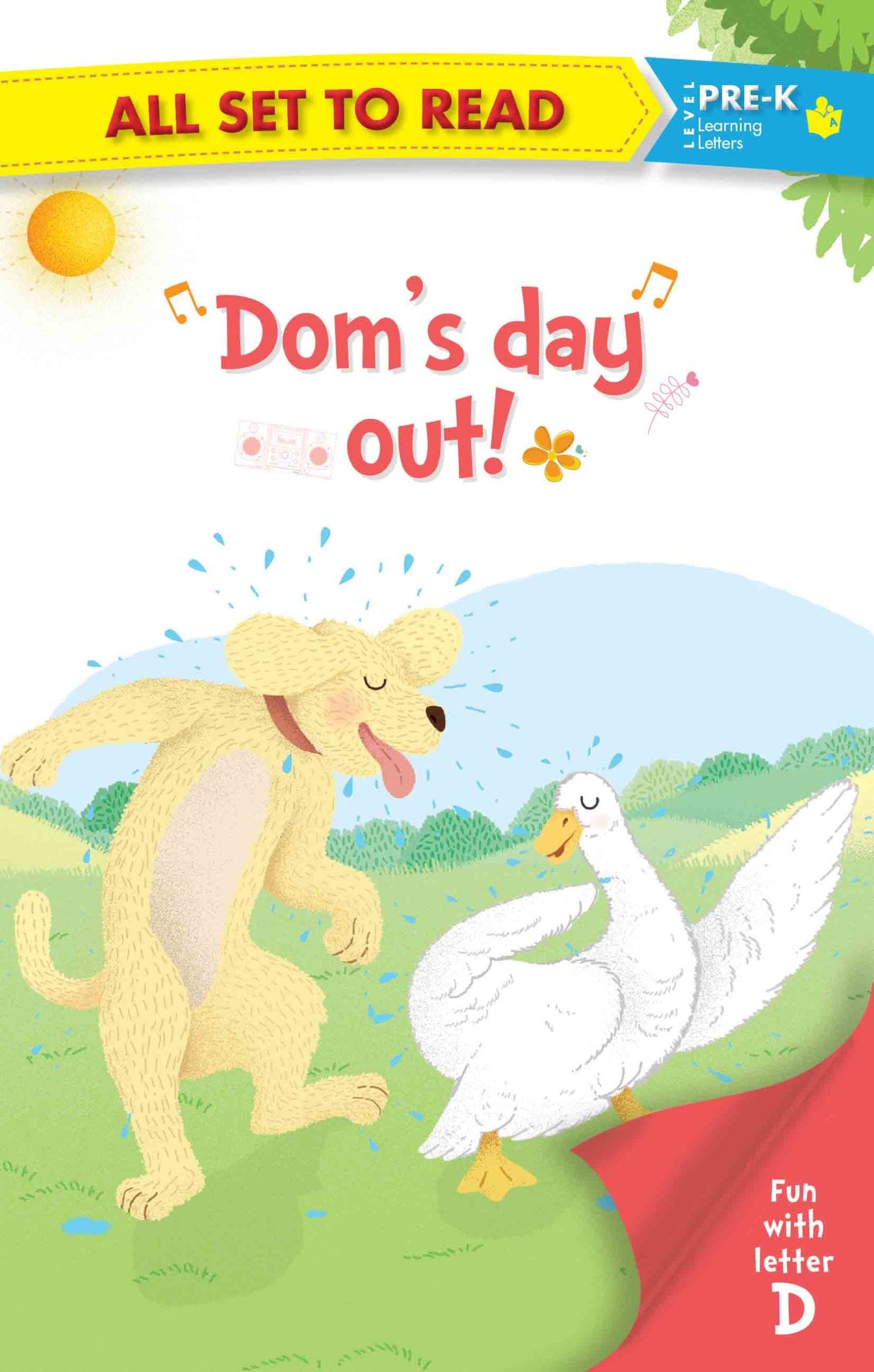 All set to Read fun with Letter D Doms Day Out - Om Books - Swadesiicart