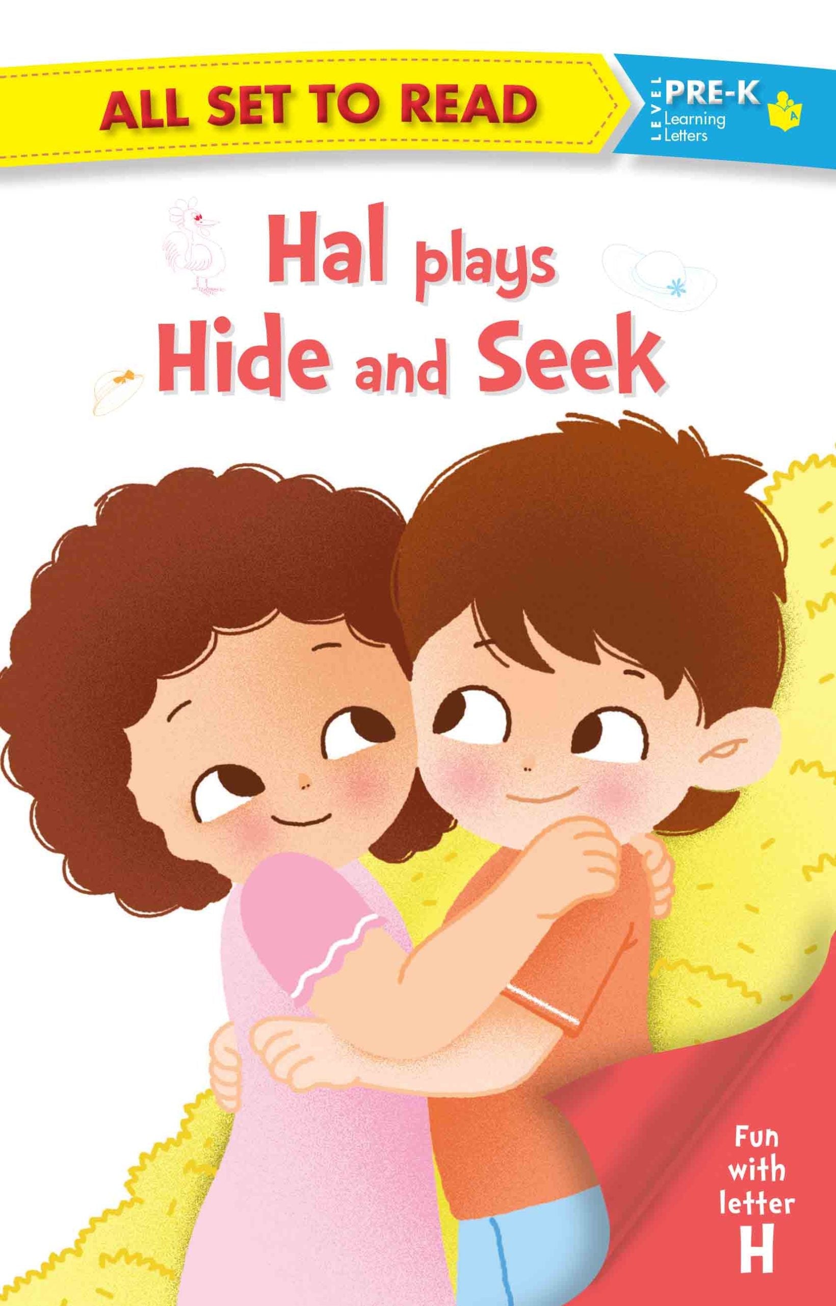 All set to Read fun with Letter H Hal Plays Hide and Seek - Om Books - Swadesiicart