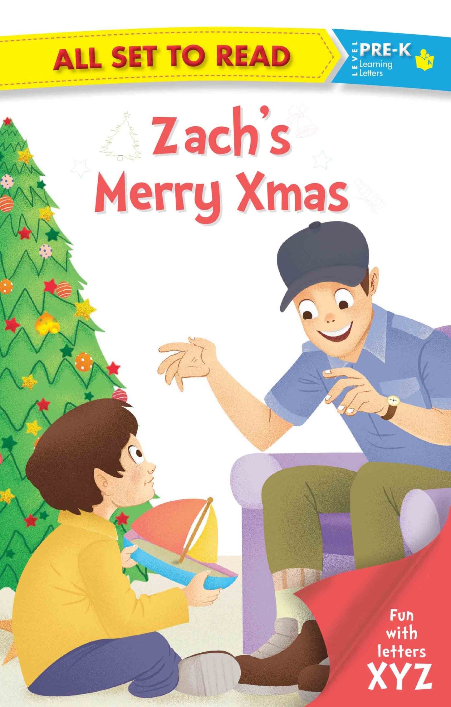All set to Read fun with Letter XYZ Zachs Merry Xmas - Om Books - Swadesiicart