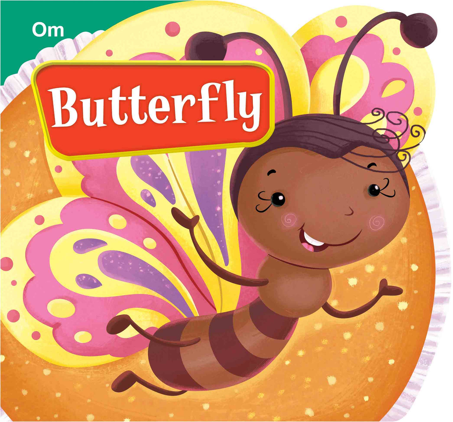 Butterfly : Cutout Board Book - Om Books - Swadesiicart
