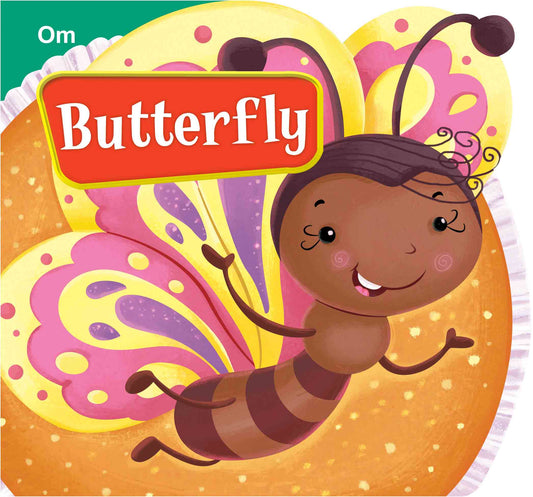 Butterfly : Cutout Board Book - Om Books - Swadesiicart