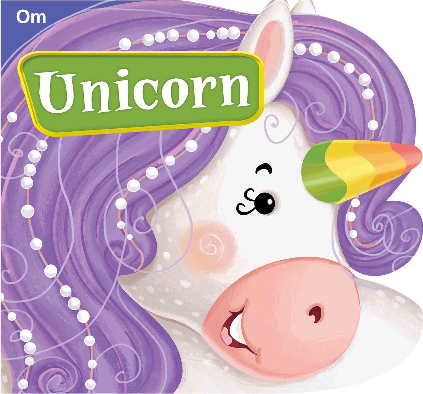 Unicorn : Cutout Board Book - Om Books - Swadesiicart